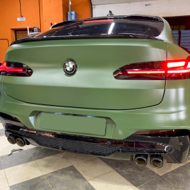 Лип-спойлер Inline style на крышку багажника BMW X4 (G02)