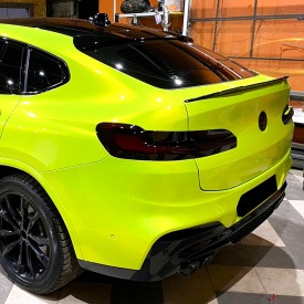 Лип-спойлер Inline style на крышку багажника BMW X4 (G02)