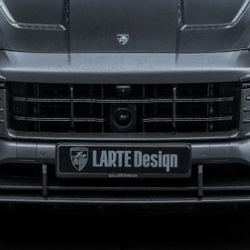 Накладка Larte Design на решетку радиатора — тюнинг Porsche Cayenne S Coupe (2023+)
