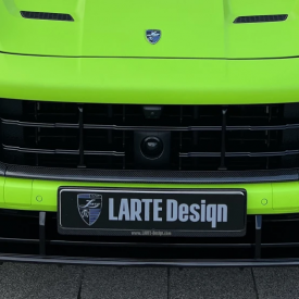 Накладка Larte Design на решетку радиатора — тюнинг Porsche Cayenne S Coupe (2023+)