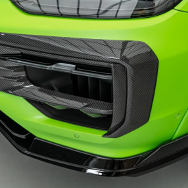 Верхние накладки Larte Design на передний бампер — тюнинг Porsche Cayenne S Coupe (2023+)