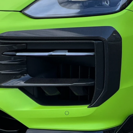 Верхние накладки Larte Design на передний бампер — тюнинг Porsche Cayenne S Coupe (2023+)