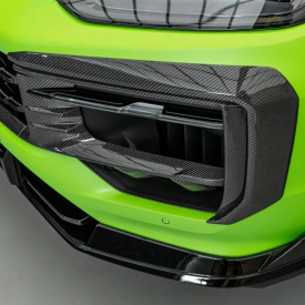 Верхние накладки Larte Design на передний бампер — тюнинг Porsche Cayenne S Coupe (2023+)