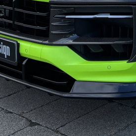 Сплиттер Larte Design для переднего бампера — тюнинг Porsche Cayenne S Coupe (2023+)