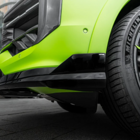 Сплиттер Larte Design для переднего бампера — тюнинг Porsche Cayenne S Coupe (2023+)