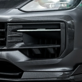 Накладки воздуховодов Larte Design в бампер — тюнинг Porsche Cayenne S Coupe (2023+)