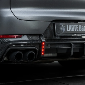 Диффузор Larte Design с насадками — тюнинг Porsche Cayenne S Coupe (2023+)