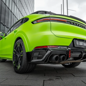 Диффузор Larte Design с насадками — тюнинг Porsche Cayenne S Coupe (2023+)