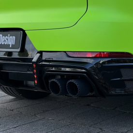 Диффузор Larte Design с насадками — тюнинг Porsche Cayenne S Coupe (2023+)