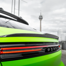 Нижний спойлер Larte Design — тюнинг Porsche Cayenne S Coupe (2023+)