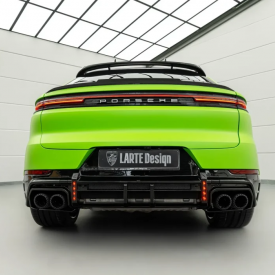 Нижний спойлер Larte Design — тюнинг Porsche Cayenne S Coupe (2023+)