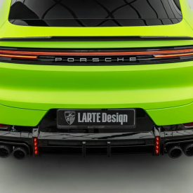 Нижний спойлер Larte Design — тюнинг Porsche Cayenne S Coupe (2023+)
