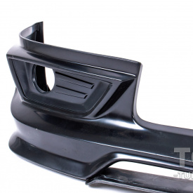 Юбка Shark 2 на передний бампер Mitsubishi Lancer 10 (X, 2007-2010)