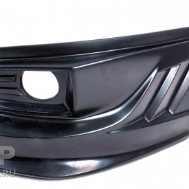 Юбка Shark 2 на передний бампер Mitsubishi Lancer 10 (X, 2007-2010)