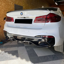 Диффузор Inline для заднего бампера BMW 5 (G30)
