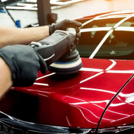Удаление царапин на кузове автомобиля