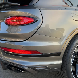 Накладки Black Crystal на задний бампер — тюнинг Bentley Bentayga (2020-2024)