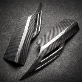 Накладки Black Crystal на задний бампер — тюнинг Bentley Bentayga (2020-2024)