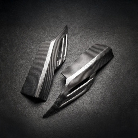 Накладки Black Crystal на задний бампер — тюнинг Bentley Bentayga (2020-2024)