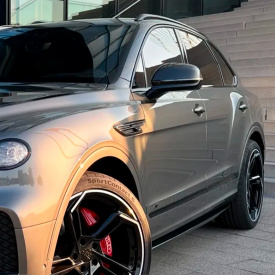 Накладки Black Crystal на передние крылья — тюнинг Bentley Bentayga (2020-2024)