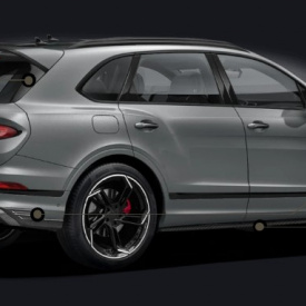 Накладки Black Crystal на передние крылья — тюнинг Bentley Bentayga (2020-2024)