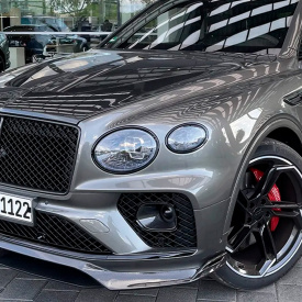 Рамки радаров Black Crystal  — тюнинг Bentley Bentayga (2020-2024)