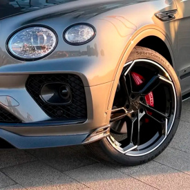 Рамки радаров Black Crystal  — тюнинг Bentley Bentayga (2020-2024)