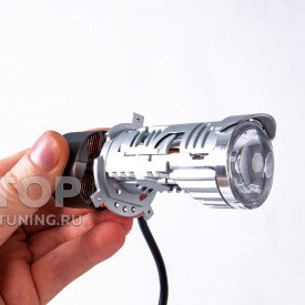 Светодиодные мини-линзы H4 / H19 в фары авто — MiniLENS 2.0