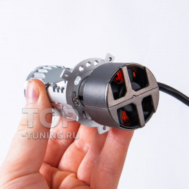 Светодиодные мини-линзы H4 / H19 в фары авто — MiniLENS 2.0