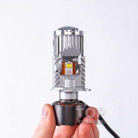 Светодиодные мини-линзы H4 / H19 в фары авто — MiniLENS 2.0