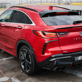 Продувной спойлер Missuro Larte Design — тюнинг Infiniti QX55 (J55)