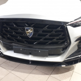 Сплиттер Missuro Larte Design на передний бампер — тюнинг Infiniti QX55 (J55)