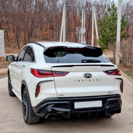 Диффузор Missuro Larte Design для заднего бампера — тюнинг Infiniti QX55 (J55)
