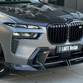 Центральная накладка Larte Performance на передний бампер — тюнинг BMW X7 (G07)
