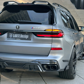 Диффузор Larte Performance с насадками для заднего бампера — тюнинг BMW X7 (G07)