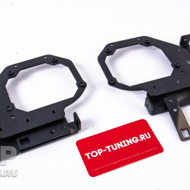 Переходные рамки с блендами для замены линз на Hella 3 в фарах Geely Monjaro (2021-2025) 