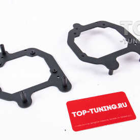 Переходные рамки с блендами для замены линз на Hella 3 в фарах Geely Monjaro (2021-2025) 