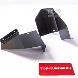 Переходные рамки с блендами для установки линз Hella 3 в Geely Tugella FY11 (2019-2024) под 3 линзы