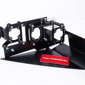 Переходные рамки с для установки линз Hella 3 в Geely Tugella FY11 (2019-2024) под 4 линзы