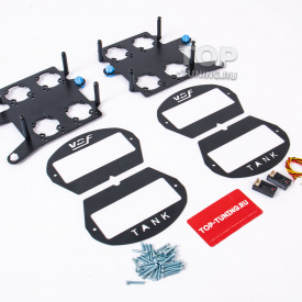 Рамки с декодерами для замены штатных LED линз в фарах Tank 300 (2021-2024)