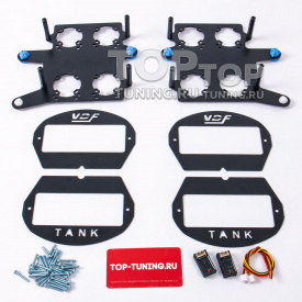 Рамки с декодерами для замены штатных LED линз в фарах Tank 300 (2021-2024)