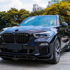 Элероны GT2 под М-пороги — тюнинг BMW X5 (G05) 