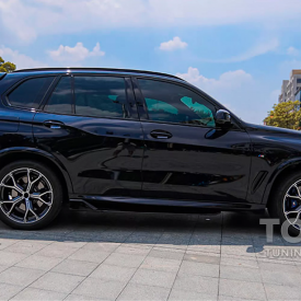 Элероны GT2 под М-пороги — тюнинг BMW X5 (G05) 