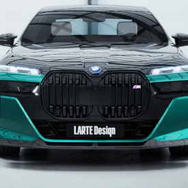 Сплиттер Larte Performance переднего бампера — тюнинг BMW i7 (M70) / 7 (G70)