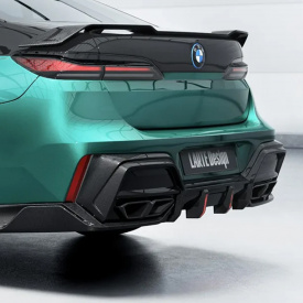 Диффузор Larte Performance для заднего бампера — тюнинг BMW i7 (M70) / 7 (G70)