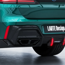 Диффузор Larte Performance для заднего бампера — тюнинг BMW i7 (M70) / 7 (G70)