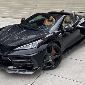  Накладки Avatar Larte Design на пороги — тюнинг Corvette Stringray C8