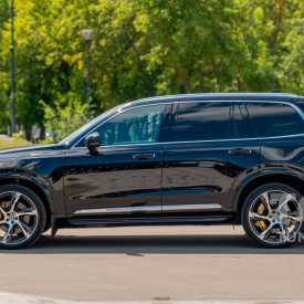 Спойлер SWG на крышку багажника — тюнинг Volvo XC90 (2015+)