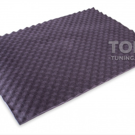 Поролоновая шумоизоляция ComfortMat Soft Wave 15 (700 х 1000 мм.) для авто