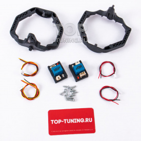 Рамки с декодерами для замены штатных линз в Volkswagen Touareg (2010-2014) с AFS Intellect